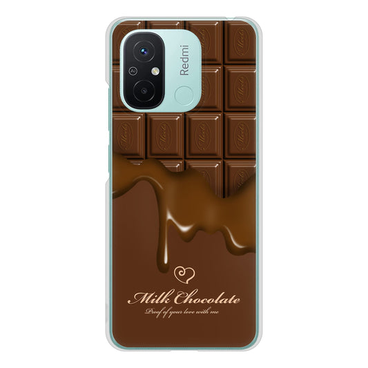 Xiaomi Redmi 12C 板チョコ ハードケース 背面印刷