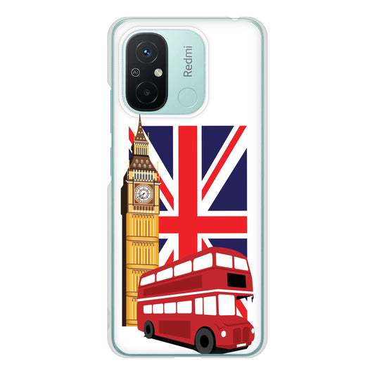 Xiaomi Redmi 12C イギリスの風景 ハードケース 背面印刷
