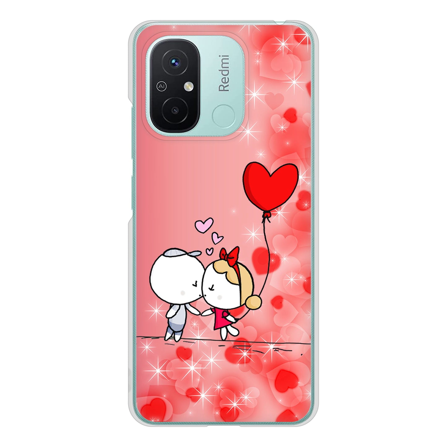 Xiaomi Redmi 12C カップル ハードケース 背面印刷