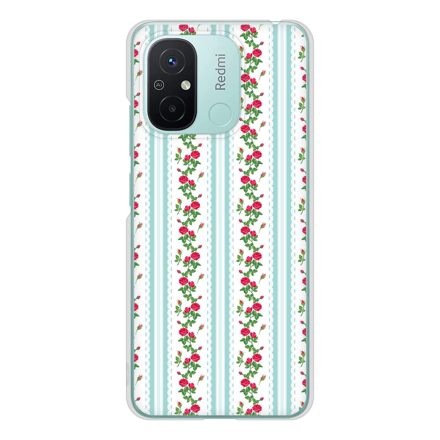 Xiaomi Redmi 12C イングリッシュガーデン ハードケース 背面印刷