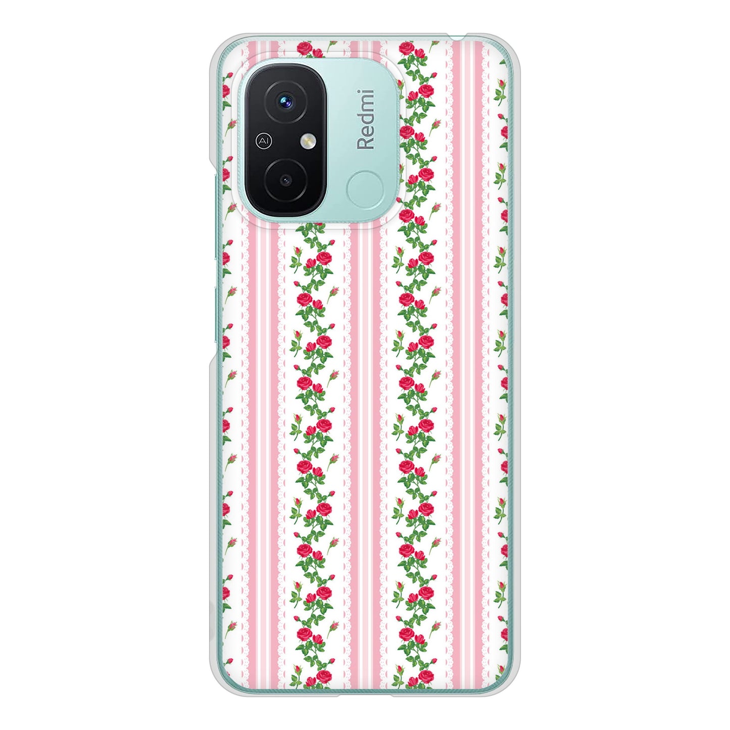 Xiaomi Redmi 12C イングリッシュガーデン ハードケース 背面印刷