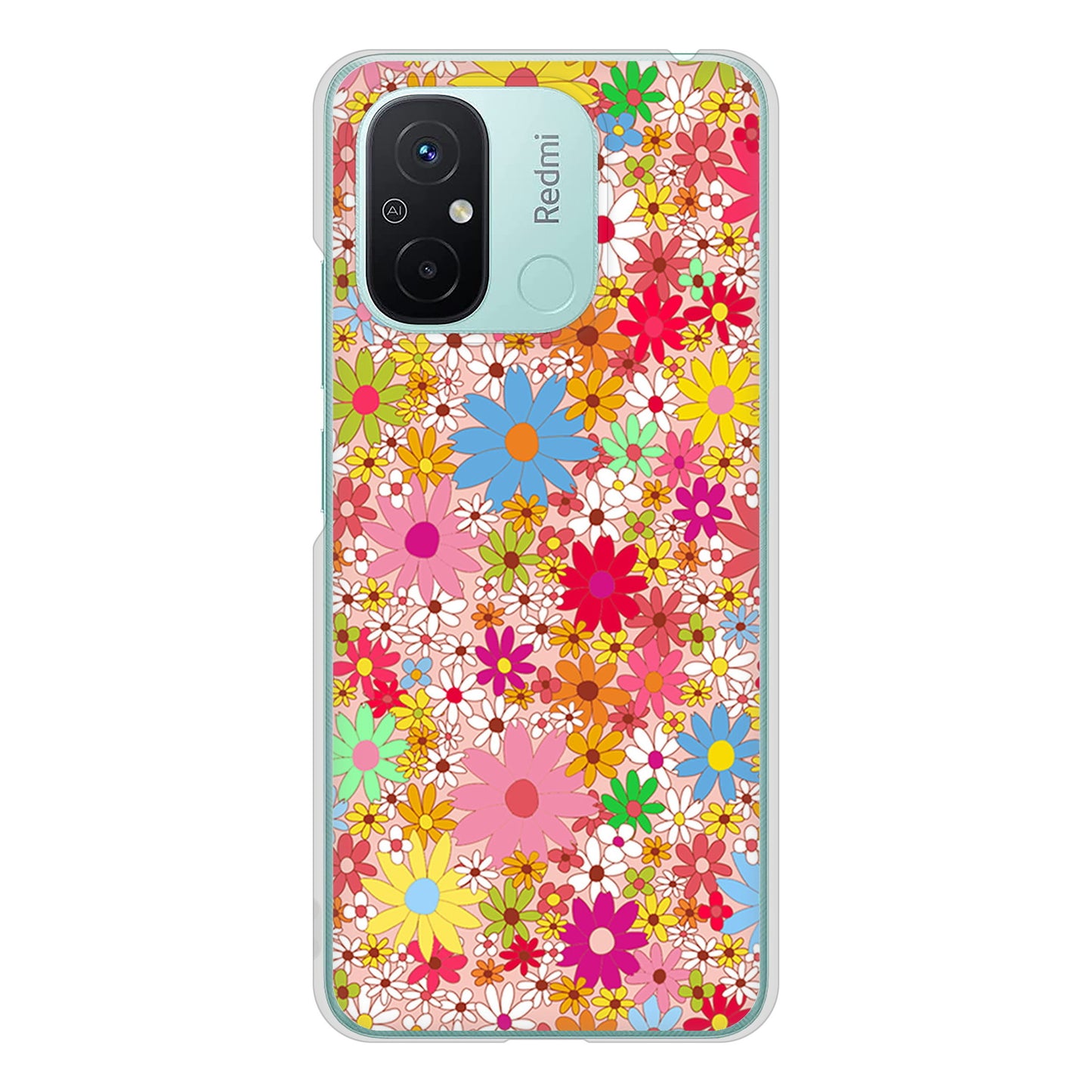 Xiaomi Redmi 12C リバティプリント ハードケース 背面印刷