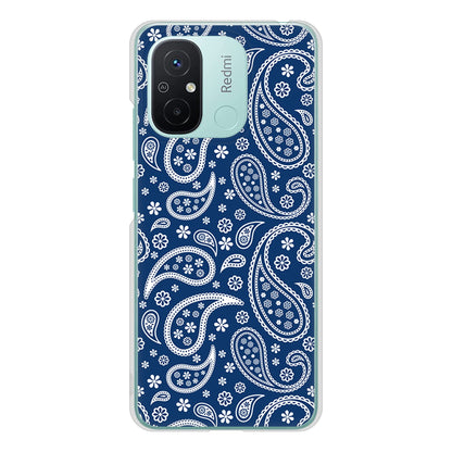 Xiaomi Redmi 12C ペイズリー ハードケース 背面印刷