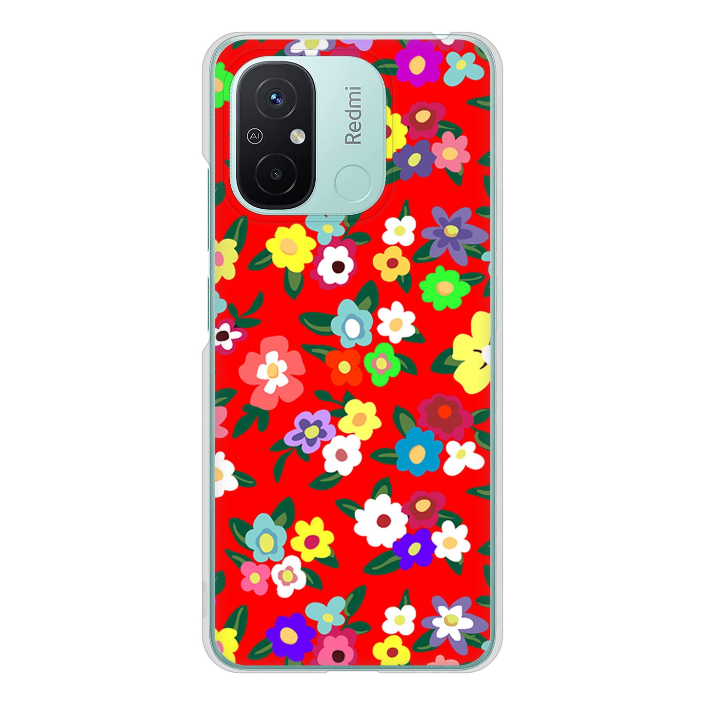 Xiaomi Redmi 12C リバティプリント ハードケース 背面印刷