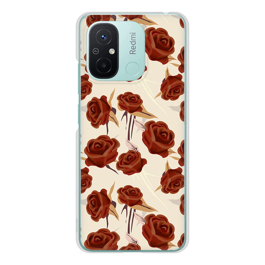 Xiaomi Redmi 12C 1157 クラシックローズ ハードケース 背面印刷