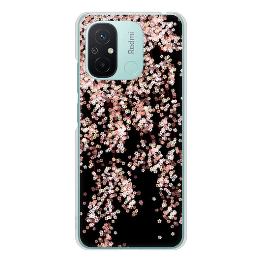 Xiaomi Redmi 12C 1244 しだれ桜 ハードケース 背面印刷