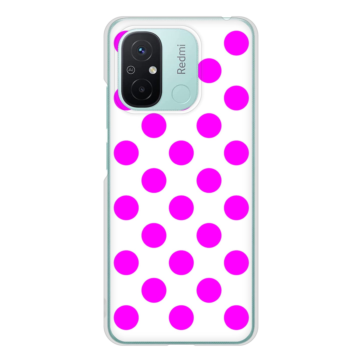 Xiaomi Redmi 12C シンプルビッグ ハードケース 背面印刷