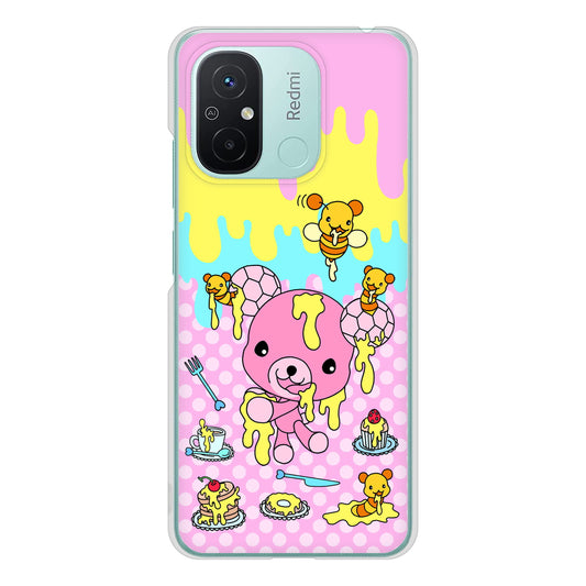 Xiaomi Redmi 12C むかいあぐる ハニベア ハードケース 背面印刷