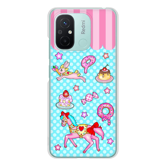 Xiaomi Redmi 12C むかいあぐる メリーゴーランド ハードケース 背面印刷