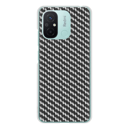 Xiaomi Redmi 12C カーボン ハードケース 背面印刷
