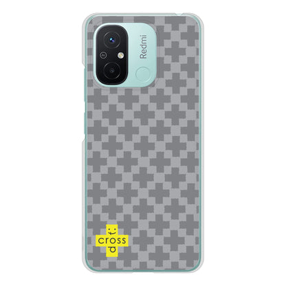 Xiaomi Redmi 12C クロスドット ハードケース 背面印刷
