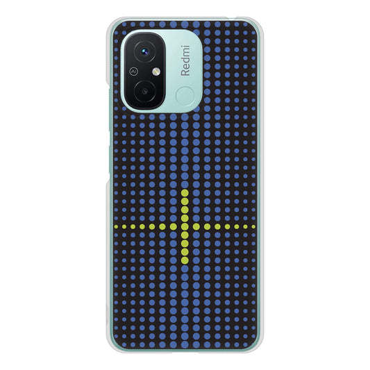 Xiaomi Redmi 12C IB907 グラデーションドット ハードケース 背面印刷