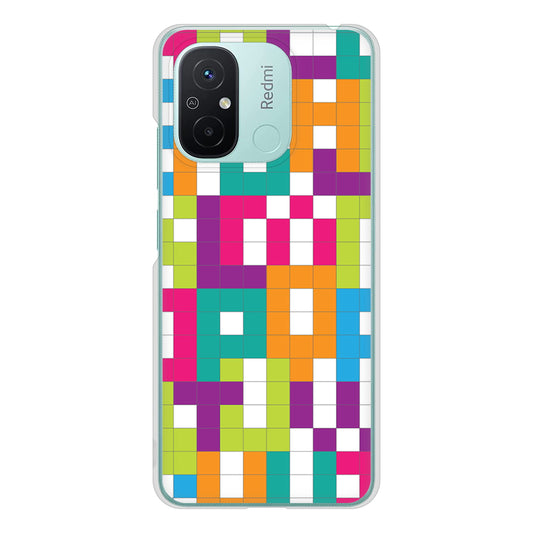 Xiaomi Redmi 12C IB916 ブロックアルファベット ハードケース 背面印刷