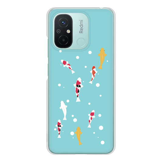 Xiaomi Redmi 12C KG800 コイの遊泳 ハードケース 背面印刷