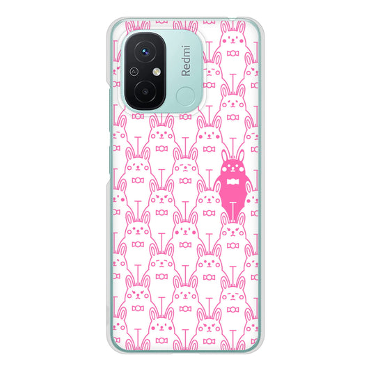 Xiaomi Redmi 12C パターンアニマル ハードケース 背面印刷