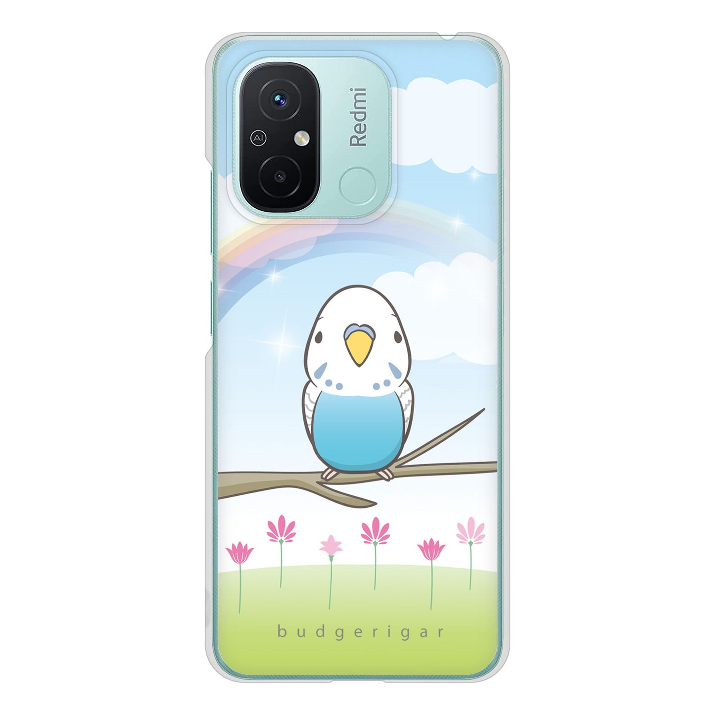 Xiaomi Redmi 12C セキセイインコ ハードケース 背面印刷