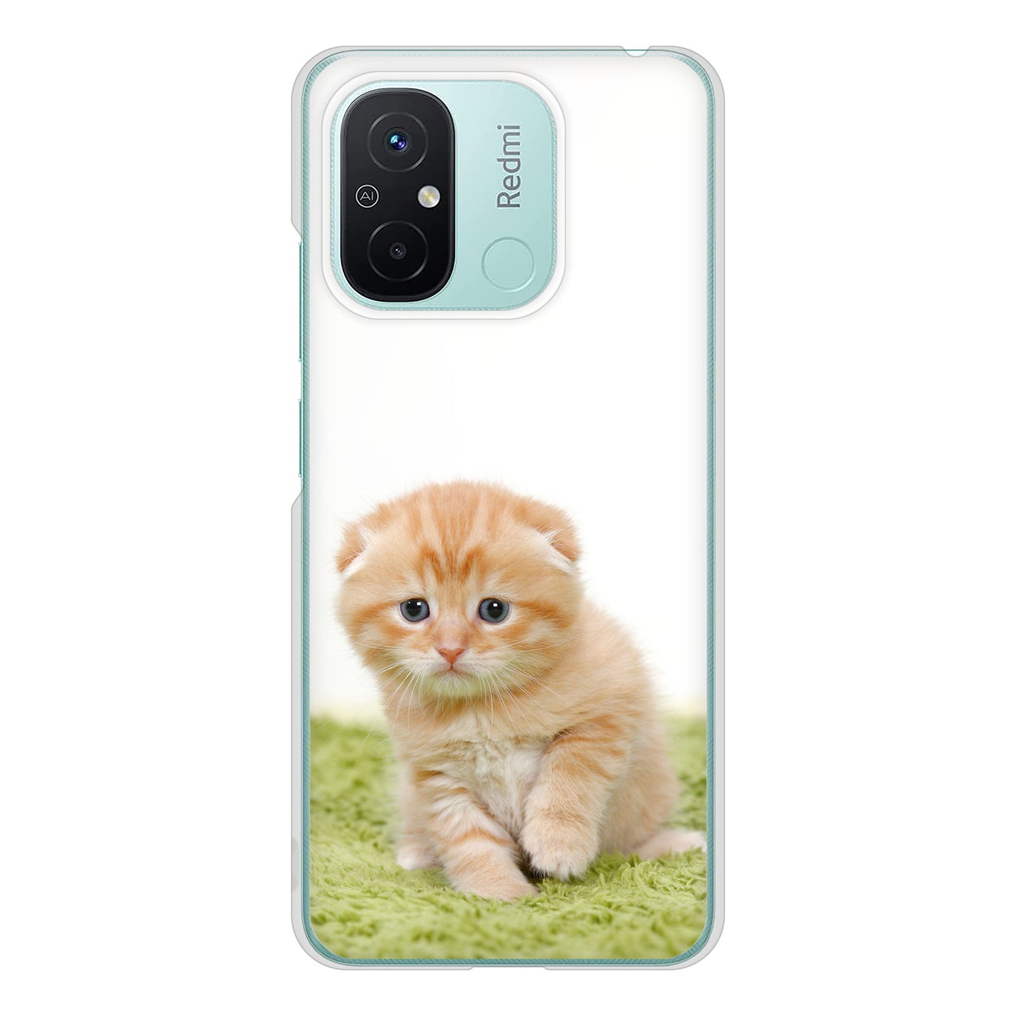 Xiaomi Redmi 12C VA802 ネコこっそり ハードケース 背面印刷