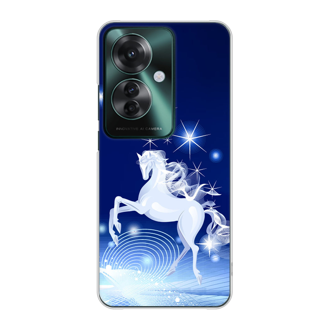 OPPO Reno11 A 436 ペガサス ハードケース 背面印刷