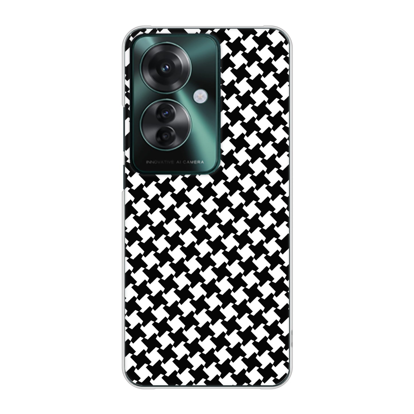 OPPO Reno11 A 514 和柄＆筆文字 風車 ハードケース 背面印刷