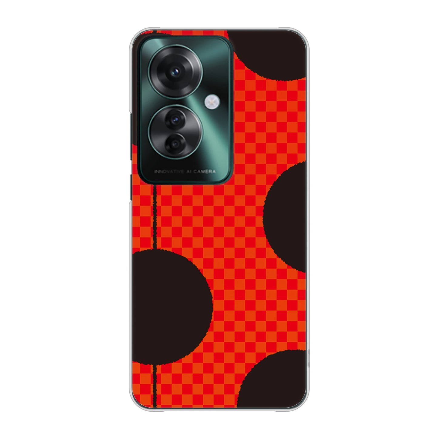 OPPO Reno11 A IB906 てんとうむしのシンプル ハードケース 背面印刷