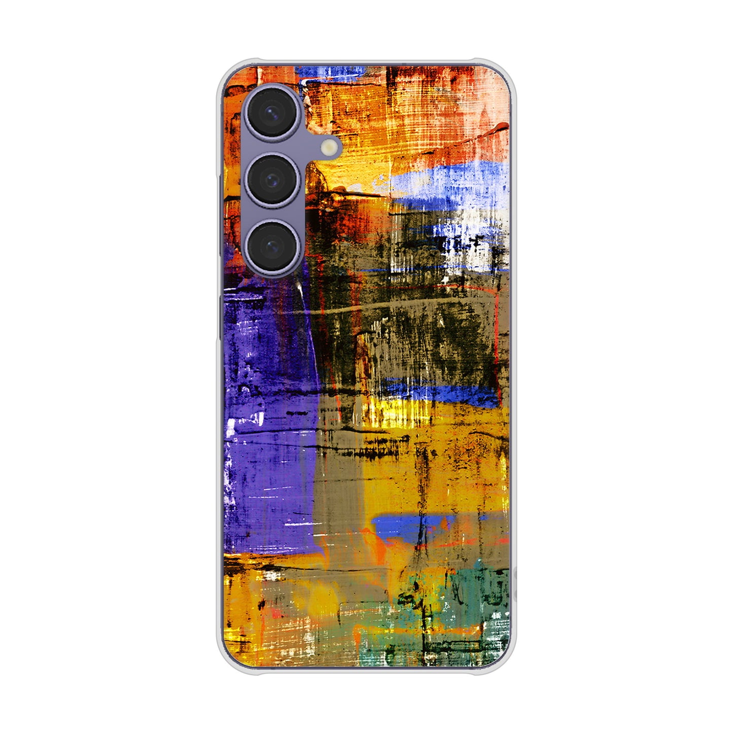 Galaxy S24 SC-51E docomo 609 クラッシュアートBL ハードケース 背面印刷