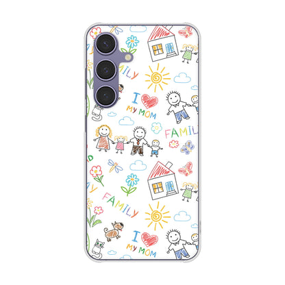 Galaxy S24 SC-51E docomo カップル＆ファミリー ハードケース 背面印刷