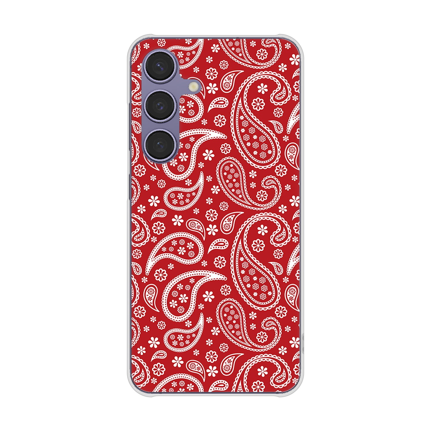Galaxy S24 SC-51E docomo ペイズリー ハードケース 背面印刷