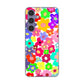 Galaxy S24 SC-51E docomo ルーズフラワー ハードケース 背面印刷