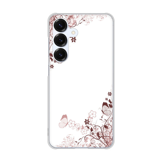 Galaxy S25 SC-51F docomo バタフライ ハードケース 背面印刷