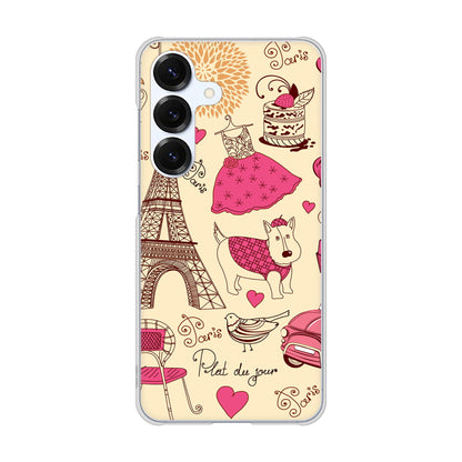 Galaxy S25 SC-51F docomo LOVE フランス ハードケース 背面印刷