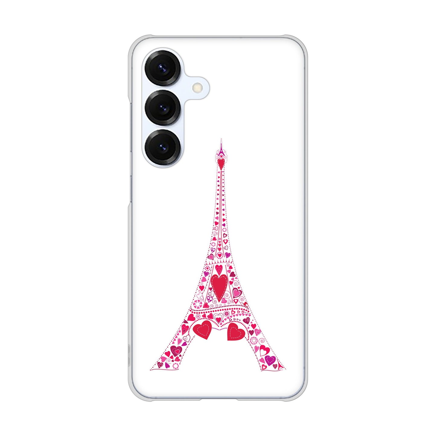 Galaxy S25 SC-51F docomo LOVE フランス ハードケース 背面印刷