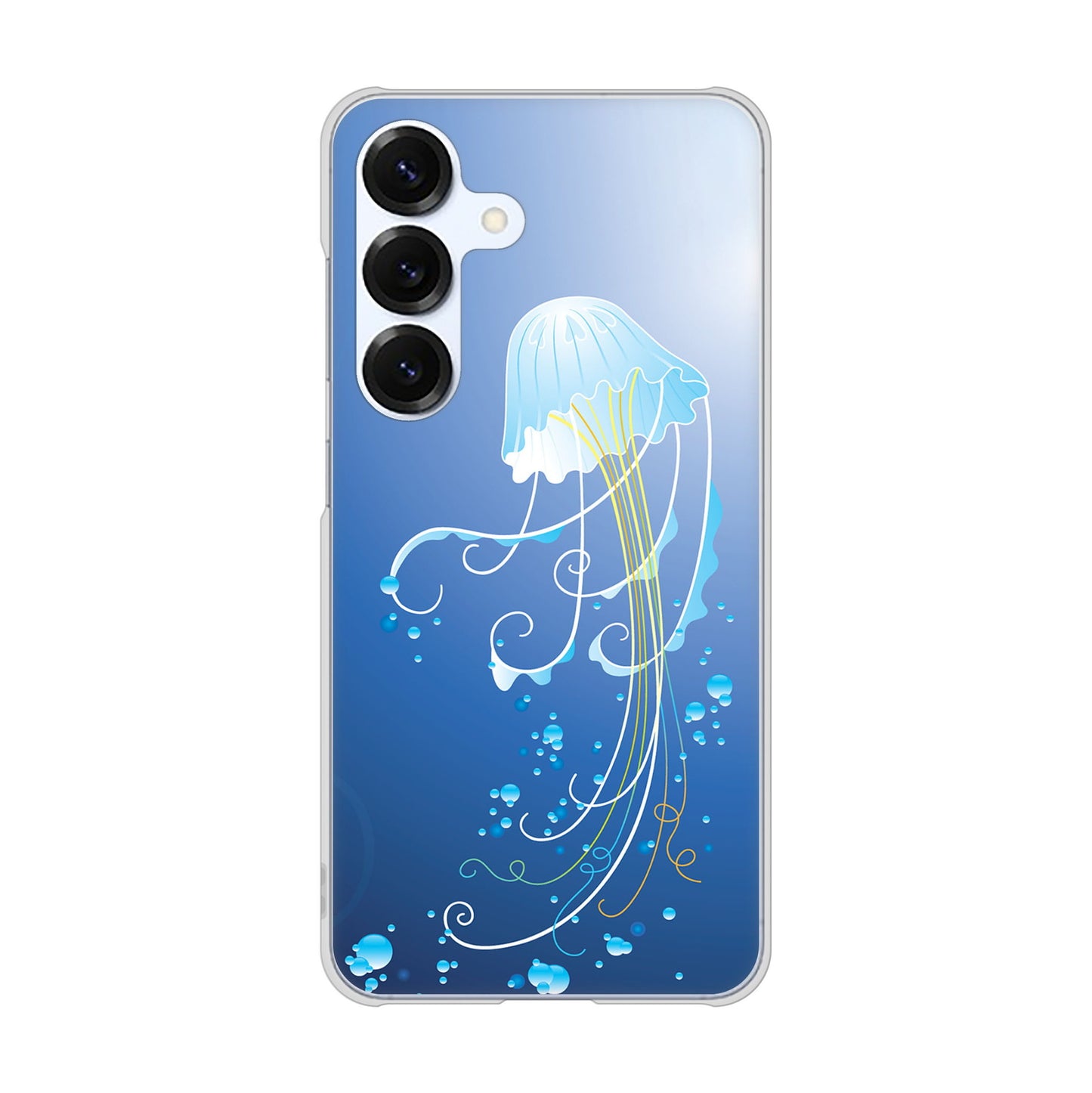 Galaxy S25 SC-51F docomo 362 ジェリーフィシュ ハードケース 背面印刷