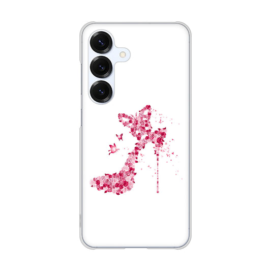 Galaxy S25 SC-51F docomo 387 薔薇のハイヒール ハードケース 背面印刷