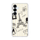 Galaxy S25 SC-51F docomo LOVE フランス ハードケース 背面印刷