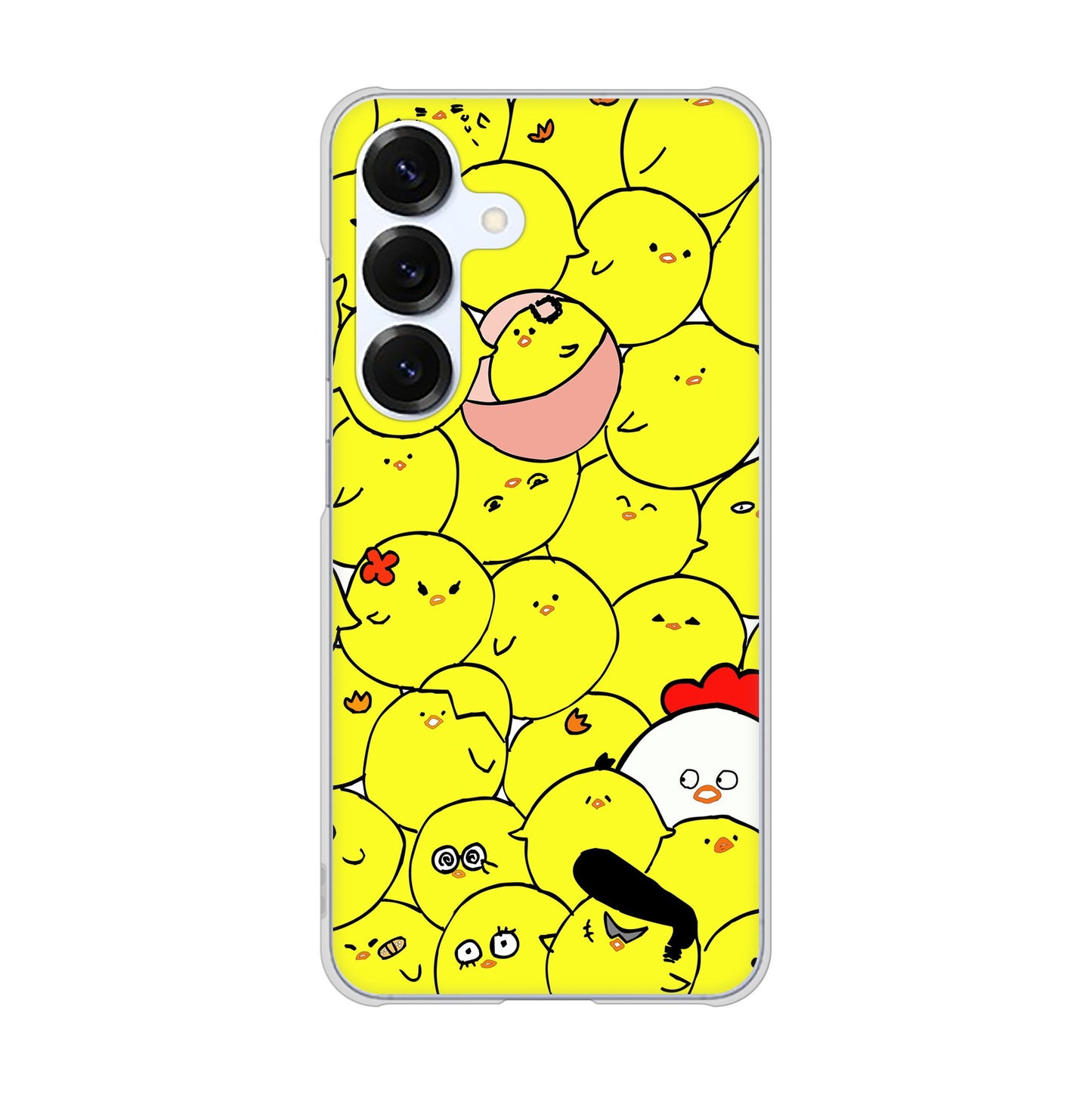 Galaxy S25 SC-51F docomo 1031 ピヨピヨ ハードケース 背面印刷