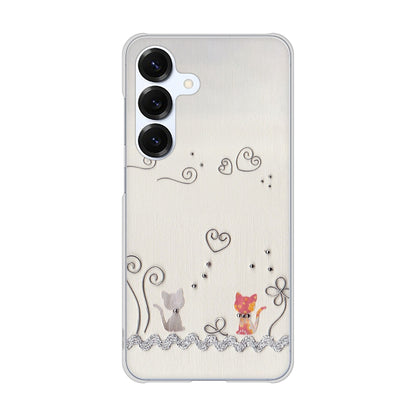 Galaxy S25 SC-51F docomo クラフト写真ネコ ハードケース 背面印刷