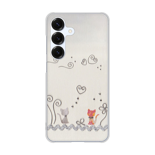 Galaxy S25 SC-51F docomo クラフト写真ネコ ハードケース 背面印刷