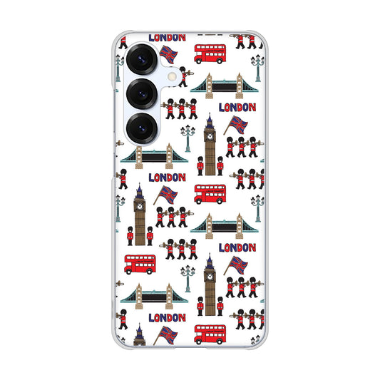 Galaxy S25 SC-51F docomo EK811 ロンドンの街 ハードケース 背面印刷