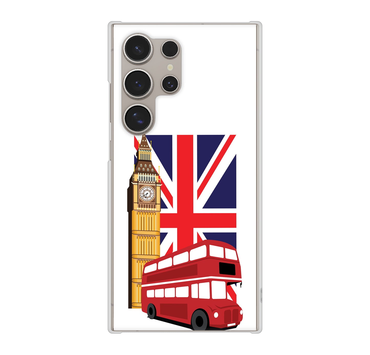 Galaxy S24 Ultra SC-52E docomo イギリスの風景 ハードケース 背面印刷