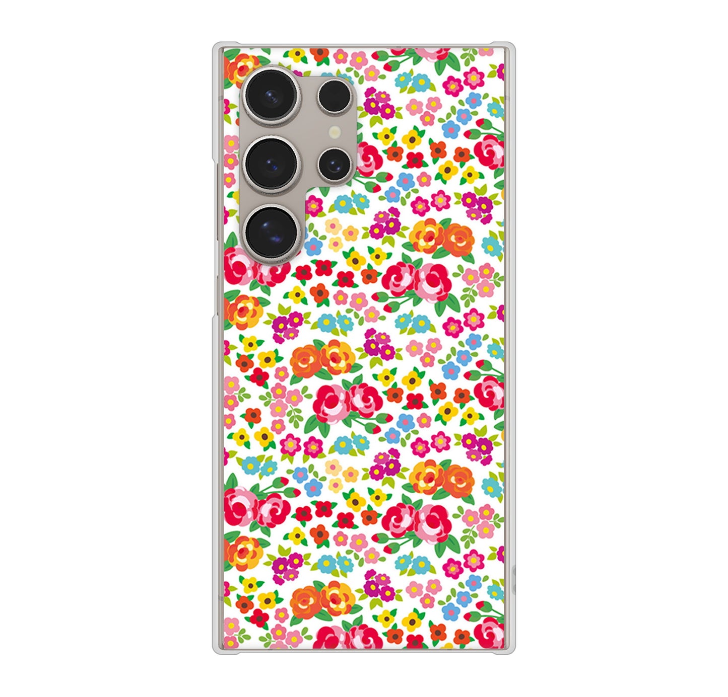 Galaxy S24 Ultra SC-52E docomo リバティプリント ハードケース 背面印刷