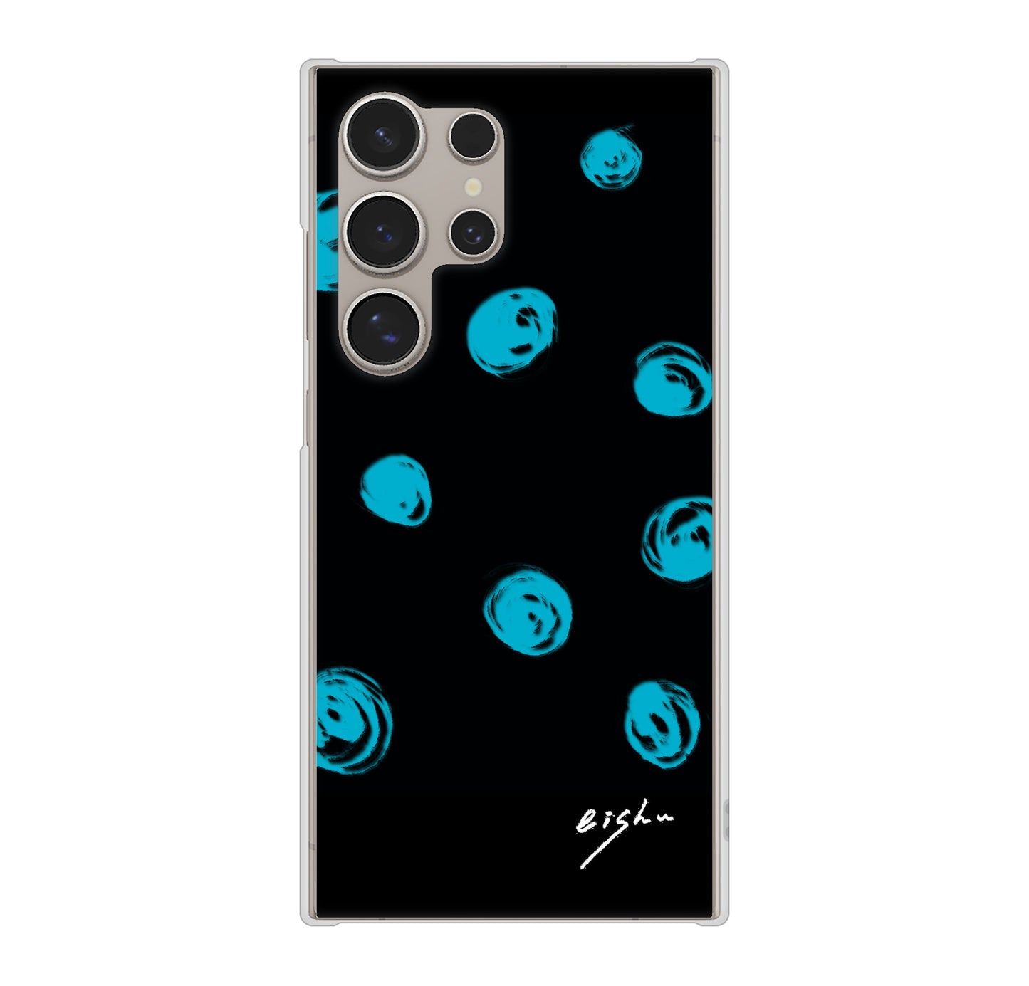 Galaxy S24 Ultra SC-52E docomo 大野詠舟 手描きシンプル ハードケース 背面印刷