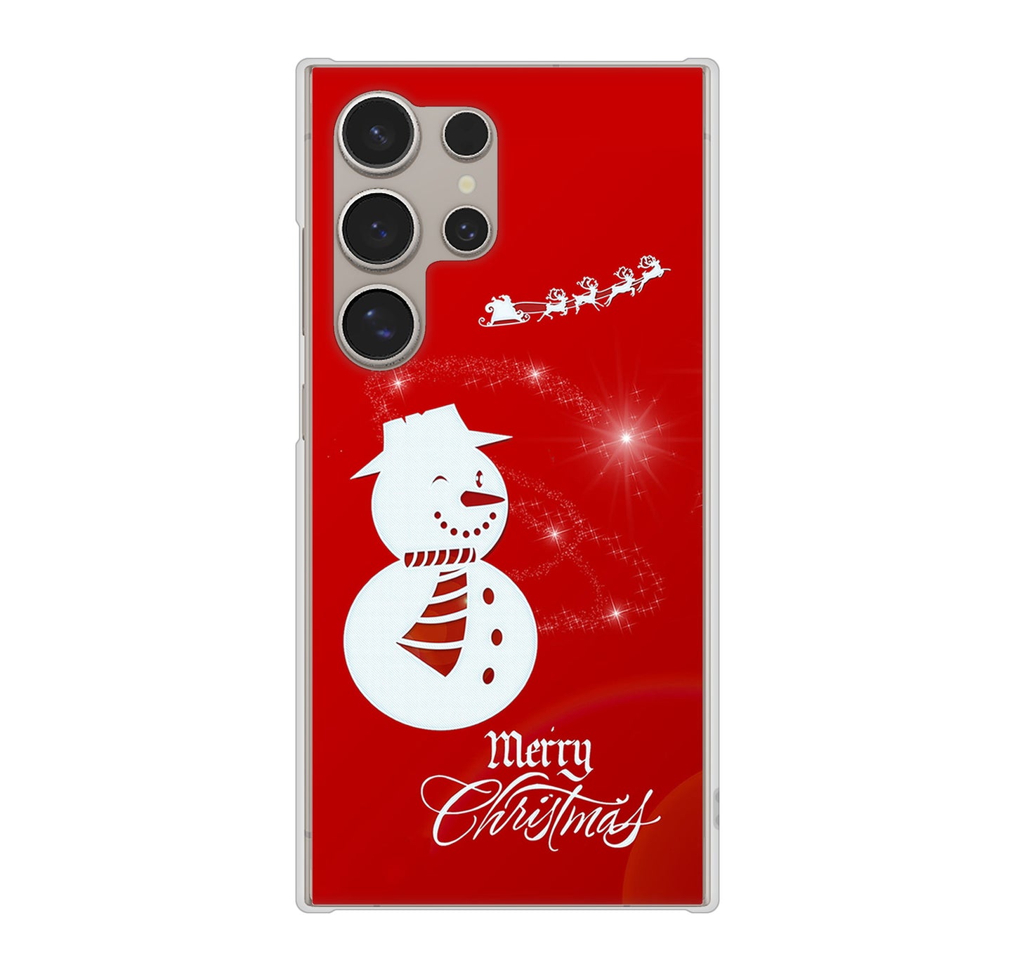 Galaxy S24 Ultra SC-52E docomo クリスマス ハードケース 背面印刷