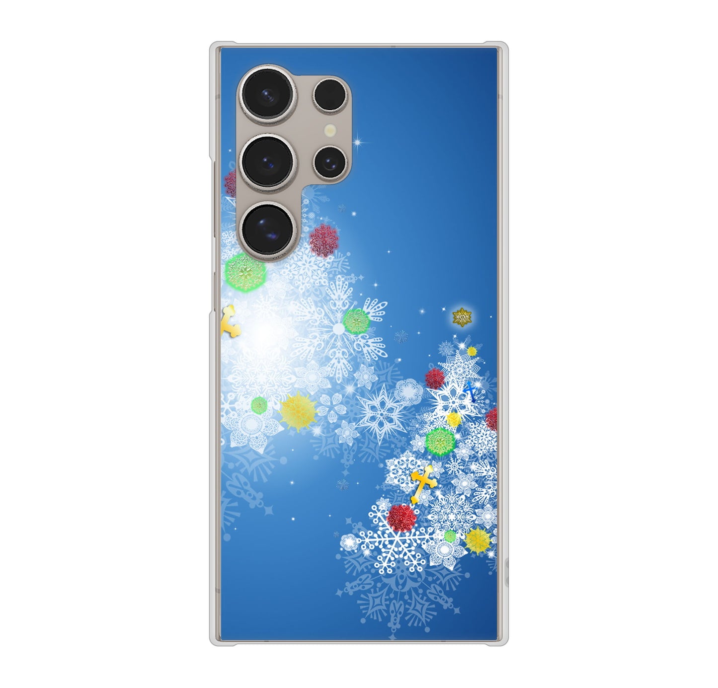Galaxy S24 Ultra SC-52E docomo クリスマス ハードケース 背面印刷