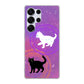 Galaxy S25 Ultra SC-52F docomo 高画質仕上げ 背面印刷 ハードケース魔法陣猫