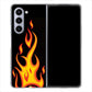 Galaxy Z Fold5 SCG22 au 010 ファイヤー ハードケース 背面印刷