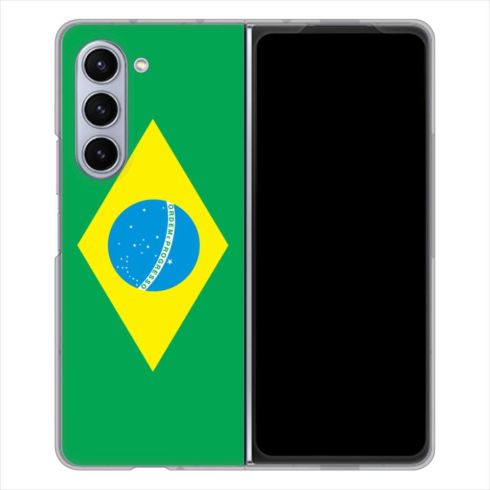 Galaxy Z Fold5 SCG22 au 国旗 ハードケース 背面印刷