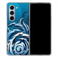 Galaxy Z Fold5 SCG22 au 731 ドラゴンサークル ハードケース 背面印刷
