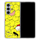 Galaxy Z Fold5 SCG22 au 1031 ピヨピヨ ハードケース 背面印刷