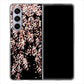 Galaxy Z Fold5 SCG22 au 1244 しだれ桜 ハードケース 背面印刷