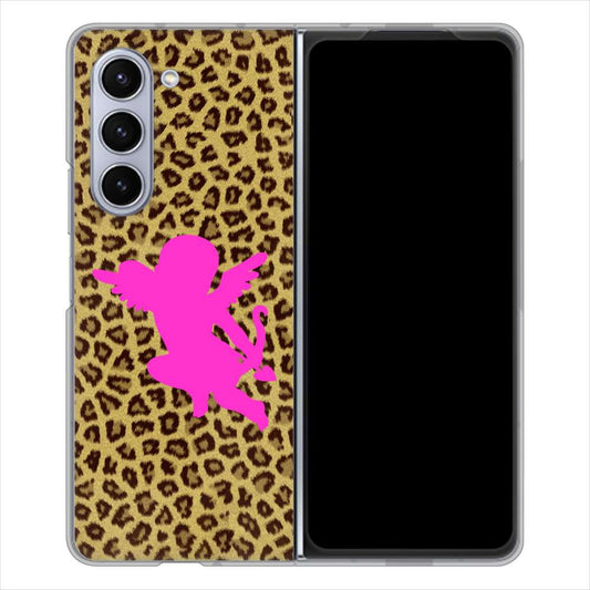 Galaxy Z Fold5 SCG22 au エンジェル ハードケース 背面印刷
